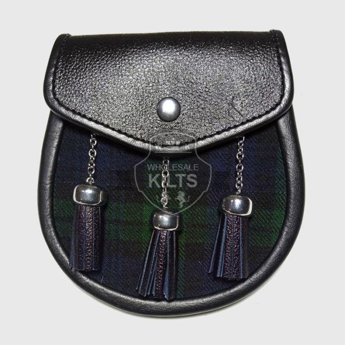 Wholesale Black Watch Tartan Sporran