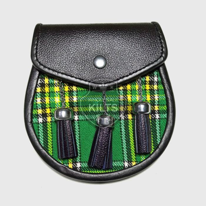 Wholesale Irish National Tartan Sporran
