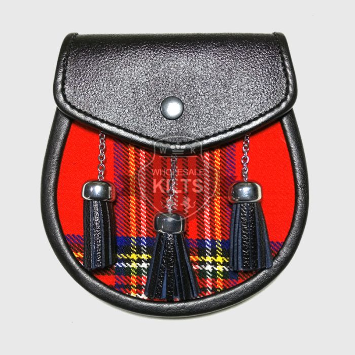 Wholesale Royal Stewart Tartan Sporran