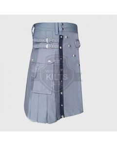 Gothic Metal Fashion Punk Kilt