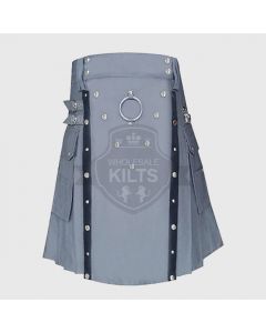 Gothic Metal Fashion Punk Kilt