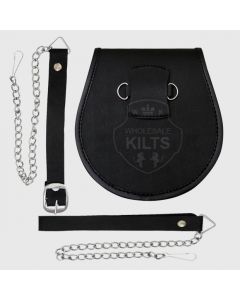 Masonic Badge Kilt Leather Sporran