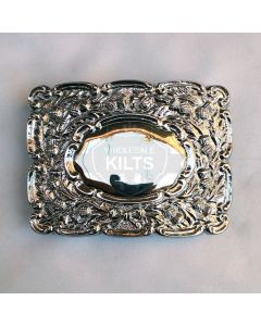 Oval Design Kilt Belt Buckle