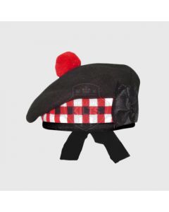 Wholesale Red and White Dice Balmoral Hat