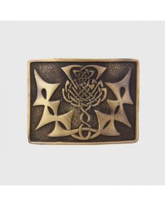 Wholesale Thistle Crown Kilt Belt Buckle