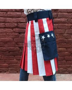 Wholesale USA American Flag Kilt