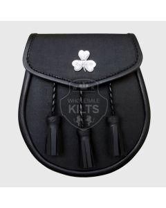 Shamrock Badge Kilt Sporran