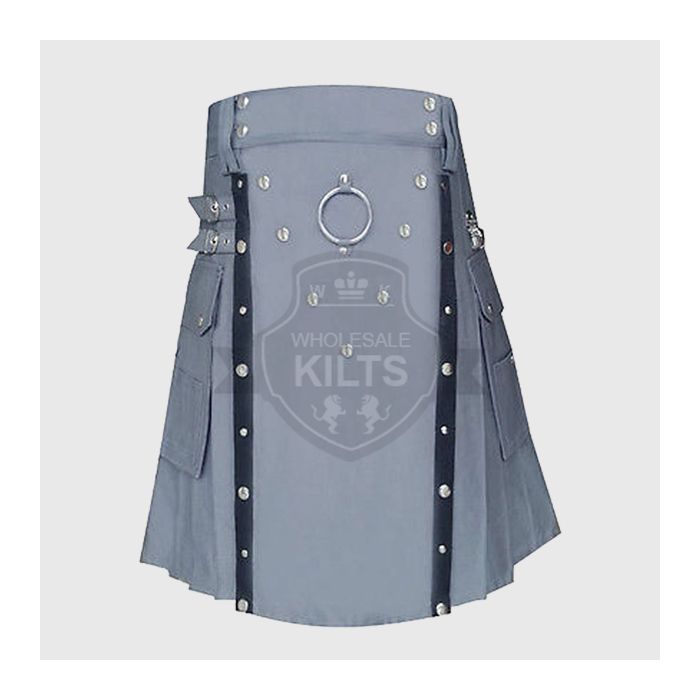 Gothic Metal Fashion Punk Kilt