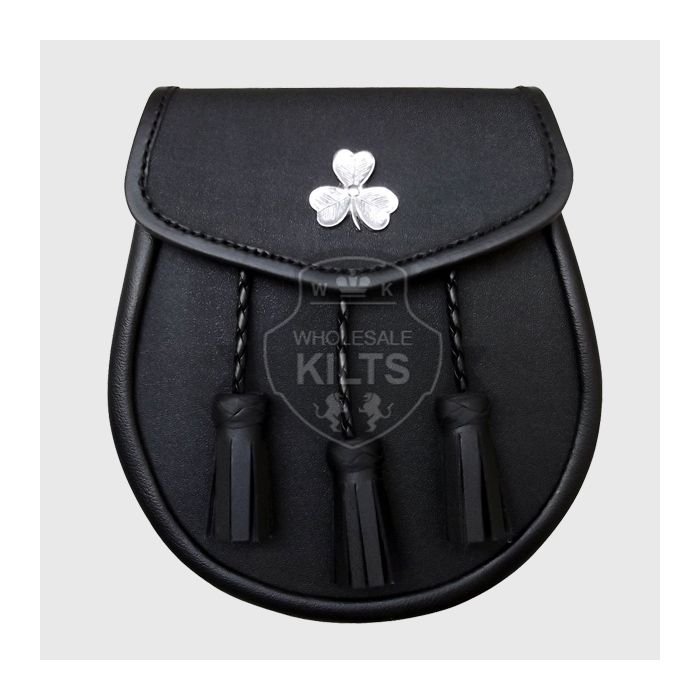 Shamrock Badge Kilt Sporran