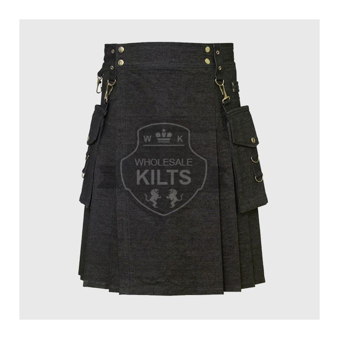 Denim Modern Kilt