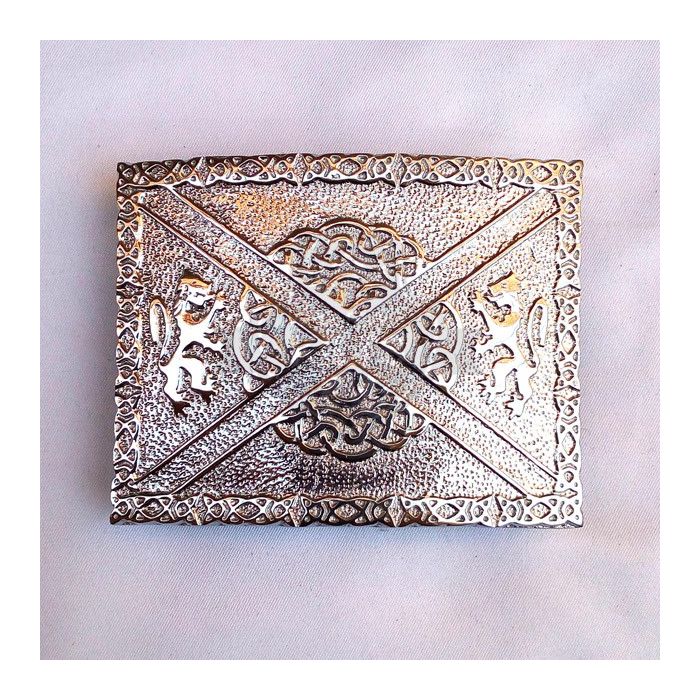 Wholesale Modern Saltire Lion Kilt Buckle