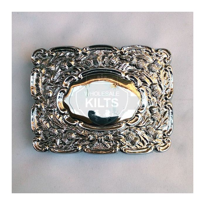 Oval Design Kilt Belt Buckle