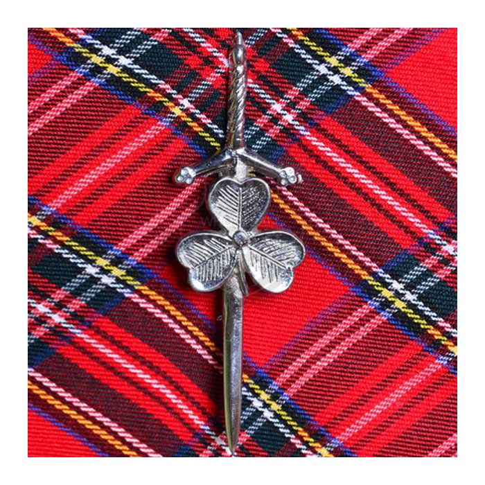 Wholesale Scottish Shamrock Kilt Pin