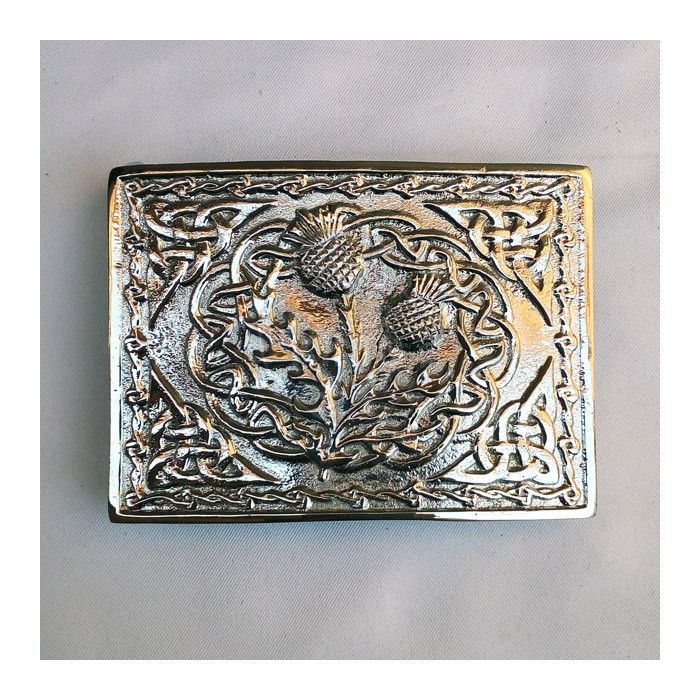 Wholesale Thistle Rose Kilt Buckle